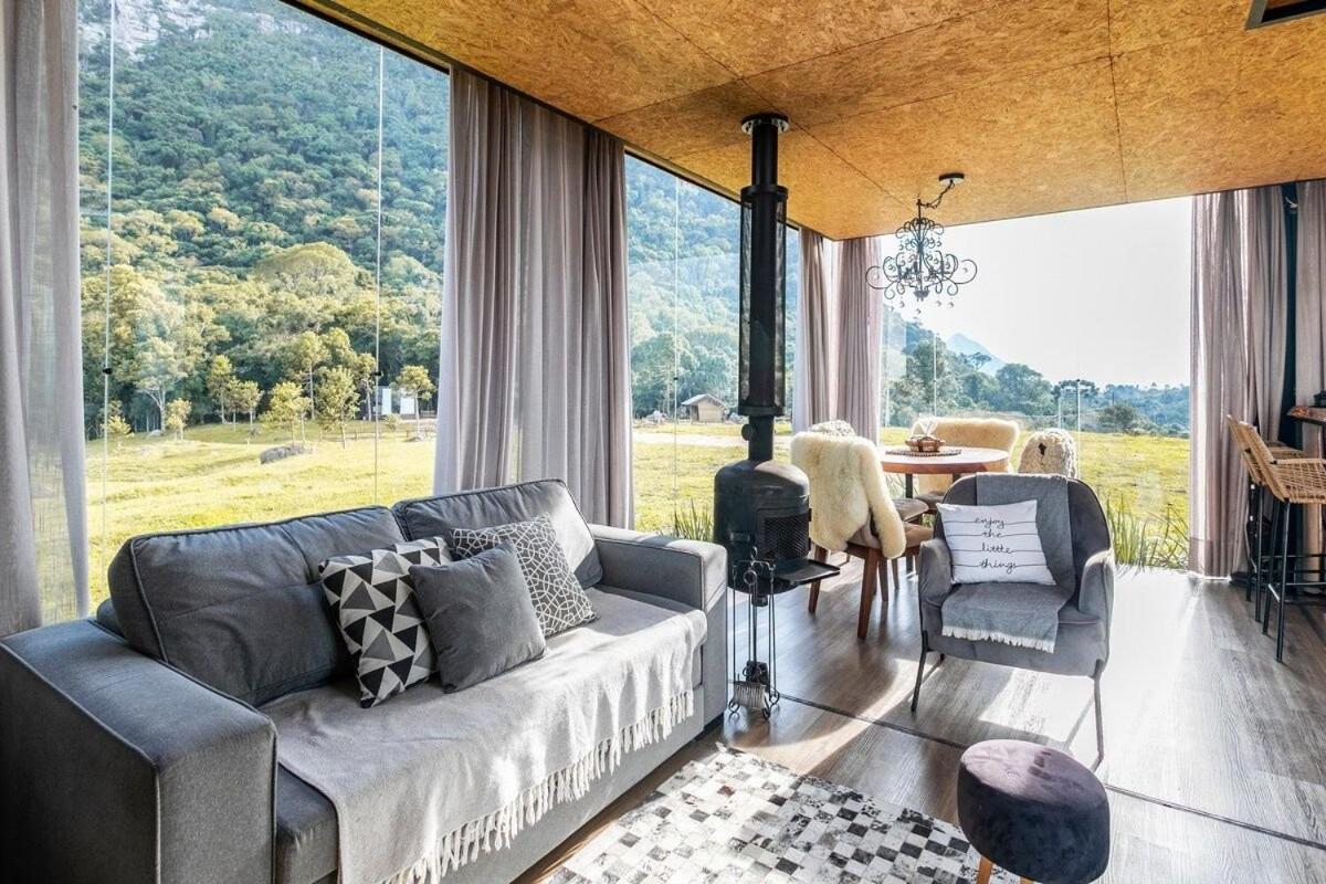 Casa De Vidro Lägenhet Alfredo Wagner Exteriör bild