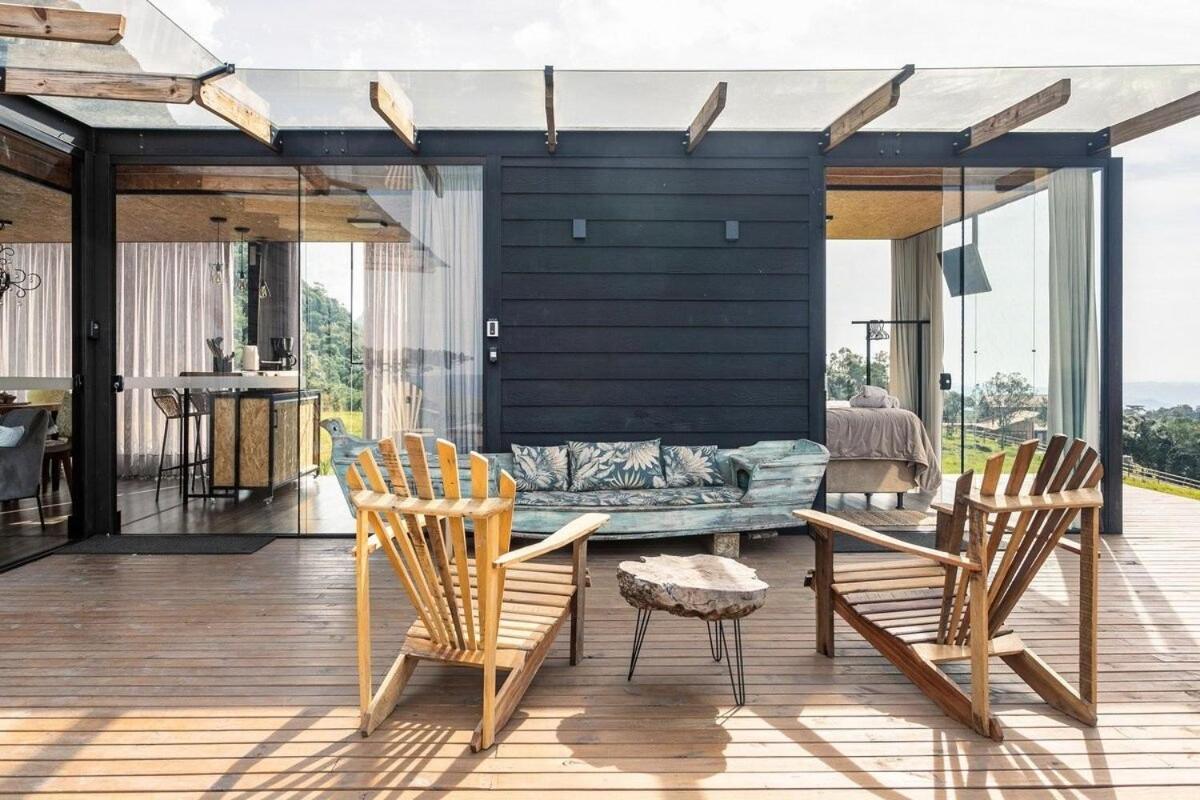 Casa De Vidro Lägenhet Alfredo Wagner Exteriör bild
